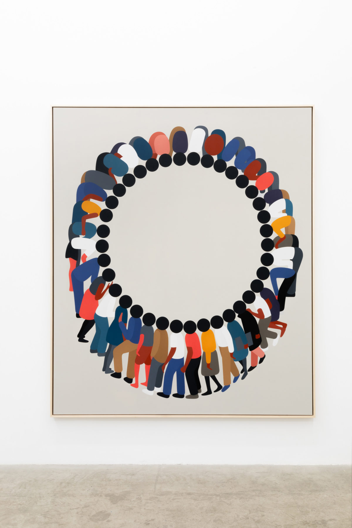 an image from the exhibtion Geoff McFetridge